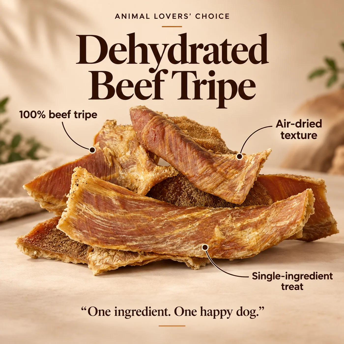 Dehydrated Beef Tripe